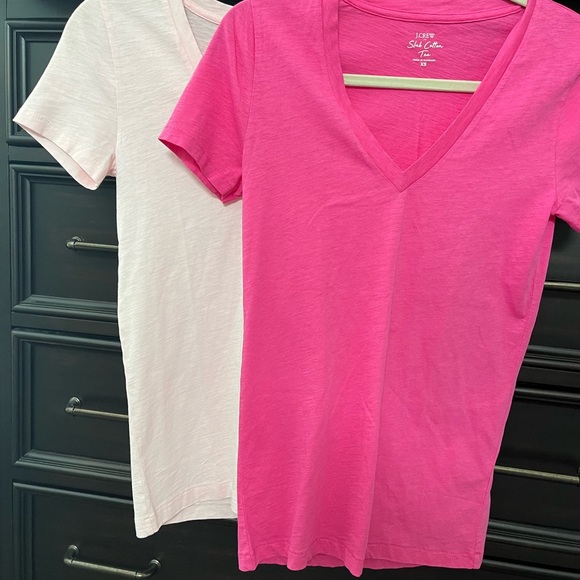 J.CREW slub cotton tee XS - Picture 3 of 9